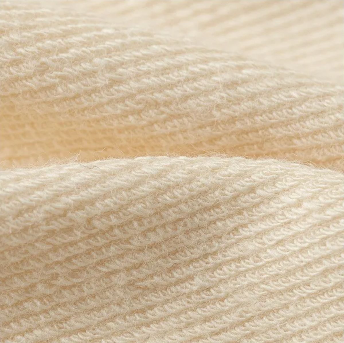 Close-up of the 100% cotton knit
